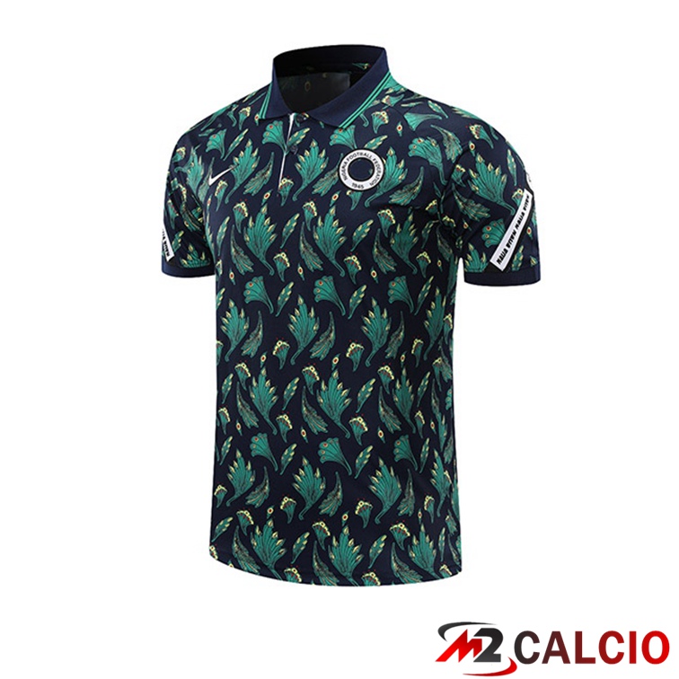 Maglia Polo Nigeria Nero Verde 2021/2022
