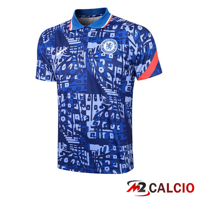 Maglia Polo FC Chelsea Blu 2021/2022