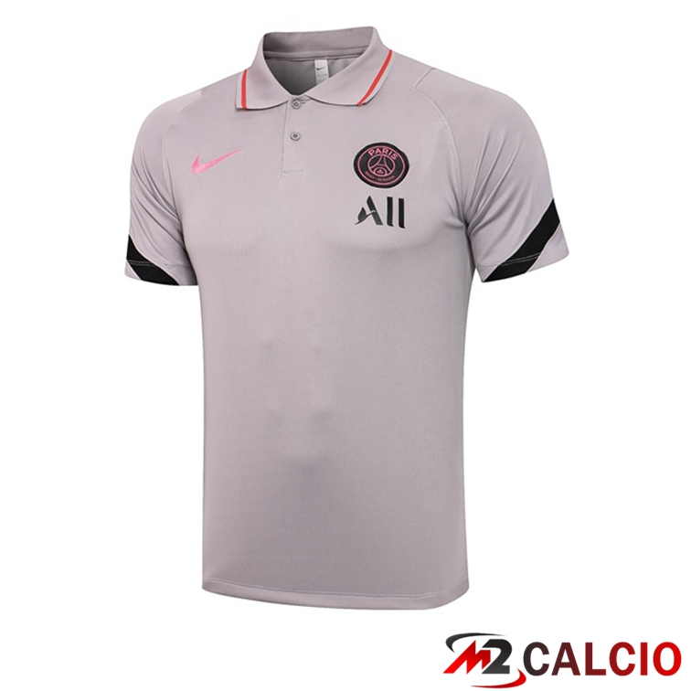 Maglia Polo Paris PSG Grigio 2021/2022