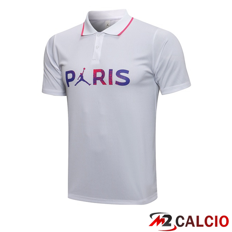 Maglia Polo Paris PSG Bianco 2021/2022