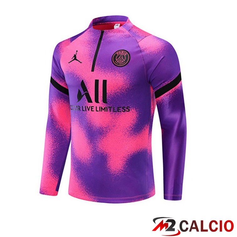 Felpa Allenamento Jordan PSG Viola 2021/2022