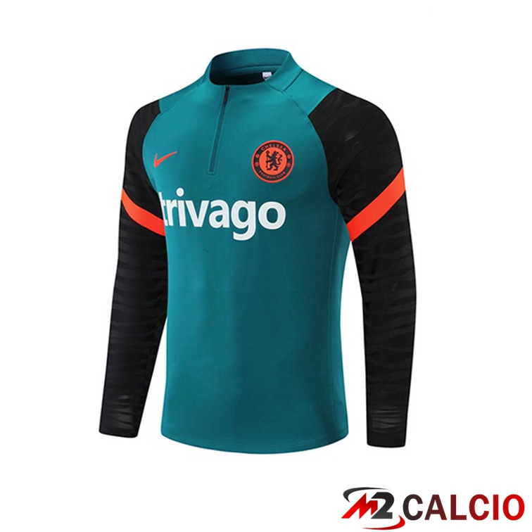 Felpa Allenamento FC Chelsea Verde 2021/2022