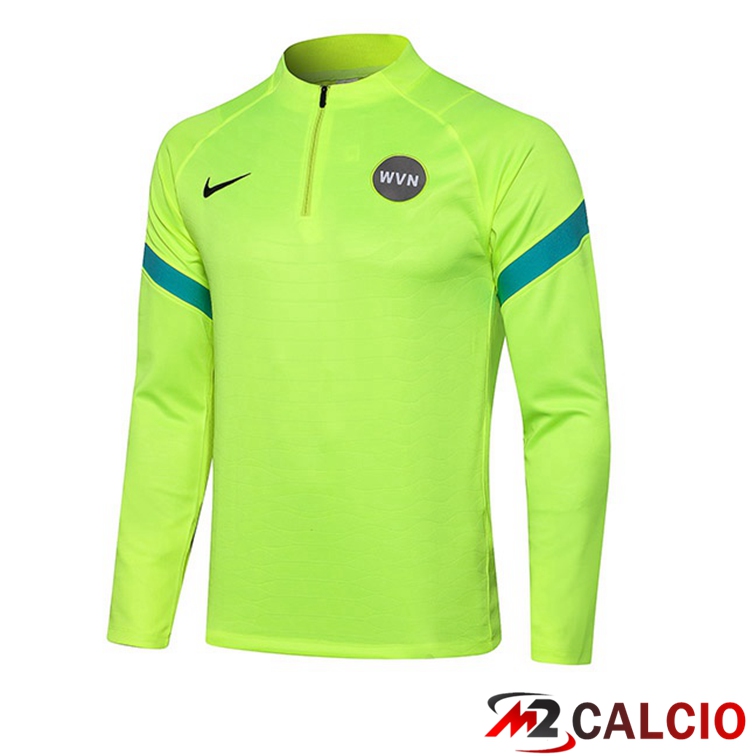 Felpa Allenamento Inter Milan Verde 2021/2022