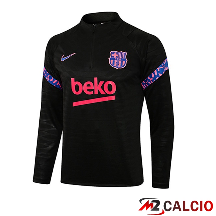 Felpa Allenamento FC Barcellona Nero 2021/2022