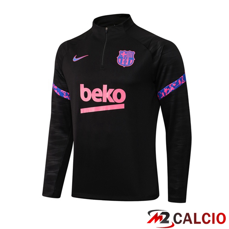 Felpa Allenamento FC Barcellona Nero 2021/2022