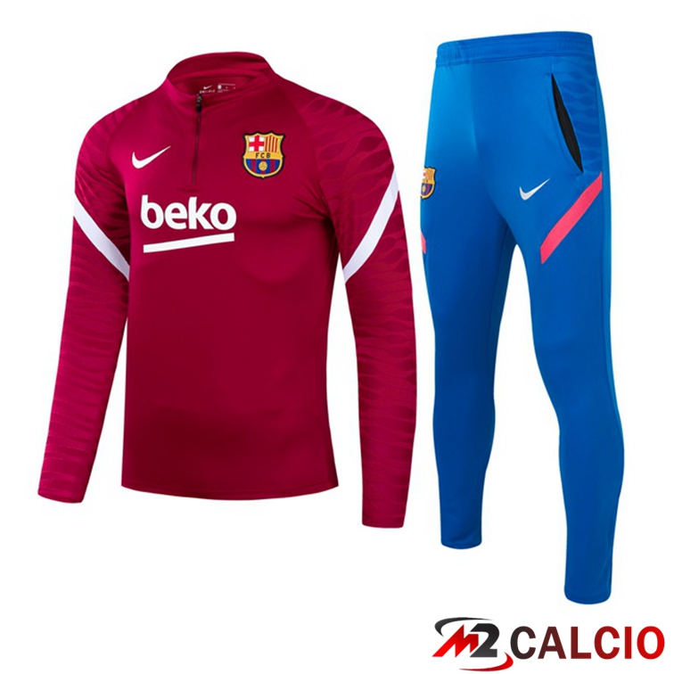 Insieme Tuta Calcio FC Barcellona Rosso 2021/2022