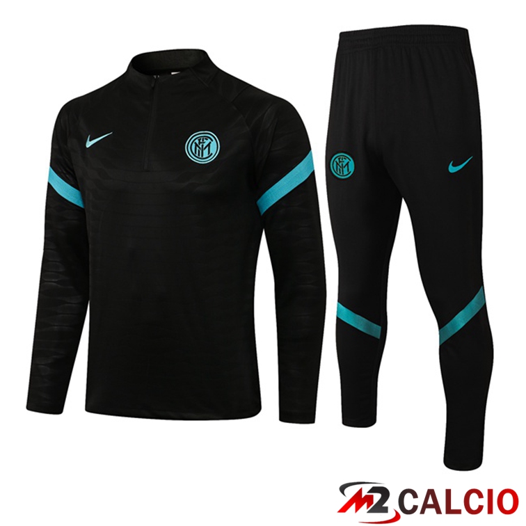Insieme Tuta Calcio Inter Milan Nero 2021/2022