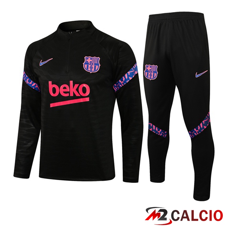 Insieme Tuta Calcio FC Barcellona Nero 2021/2022