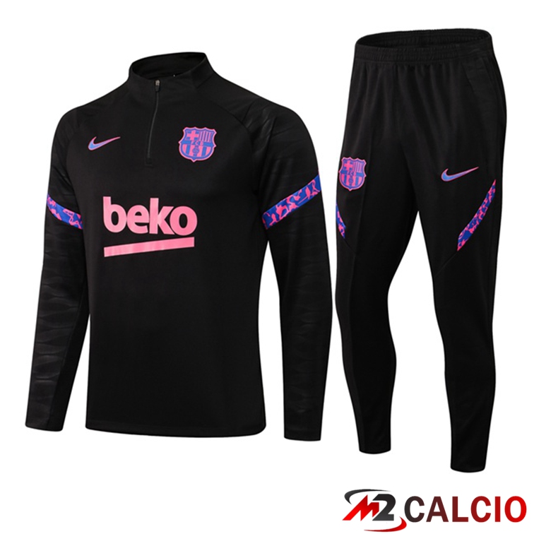 Insieme Tuta Calcio FC Barcellona Nero 2021/2022