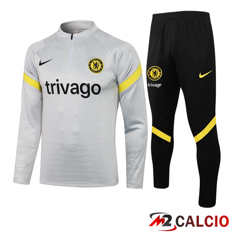 Insieme Tuta Calcio FC Chelsea Grigio 2021/2022
