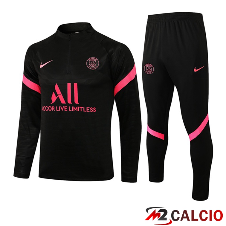 Insieme Tuta Calcio Paris PSG Nero 2021/2022