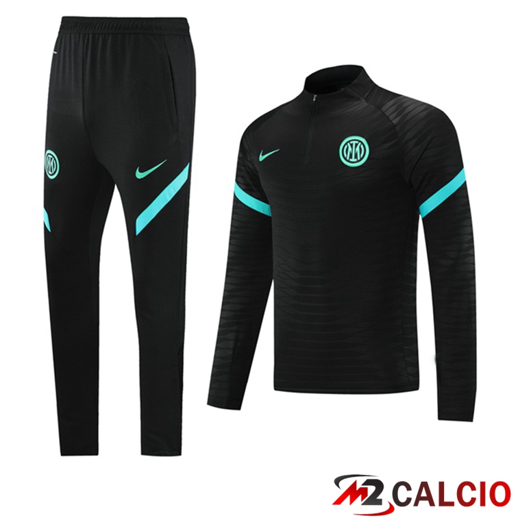 Insieme Tuta Calcio Inter Milan Nero 2021/2022
