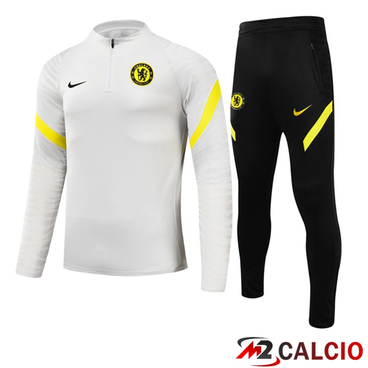 Insieme Tuta Calcio FC Chelsea Grigio 2021/2022