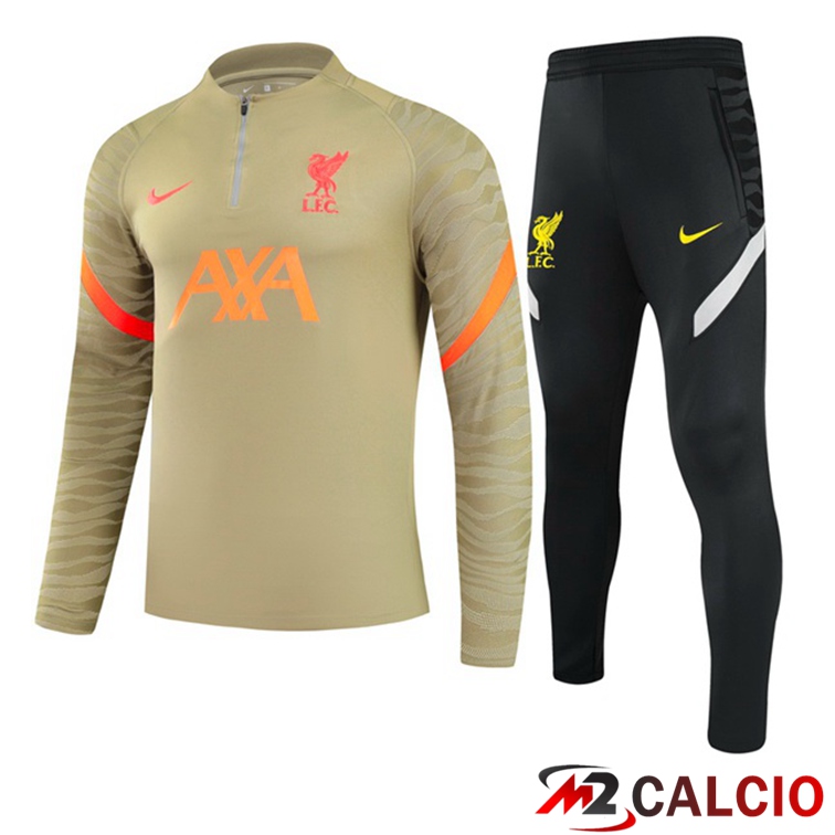 Insieme Tuta Calcio FC Liverpool Giallo 2021/2022