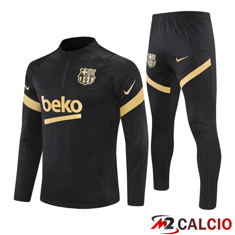 Insieme Tuta Calcio FC Barcellona Nero 2021/2022