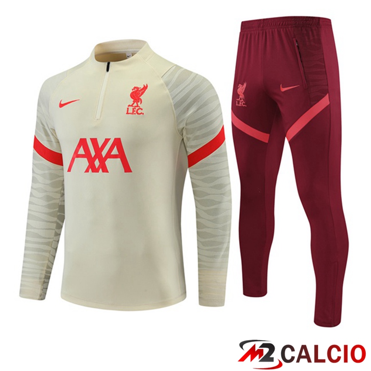 Insieme Tuta Calcio FC Liverpool Giallo 2021/2022