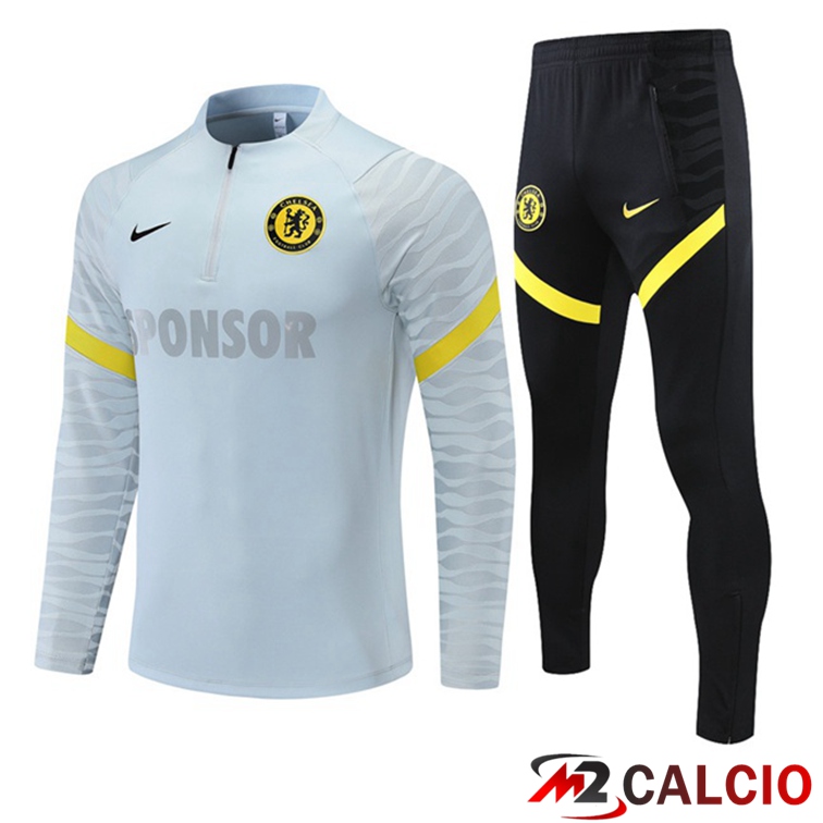 Insieme Tuta Calcio FC Chelsea Grigio 2021/2022
