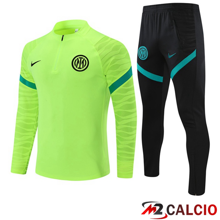 Insieme Tuta Calcio Inter Milan Verde 2021/2022