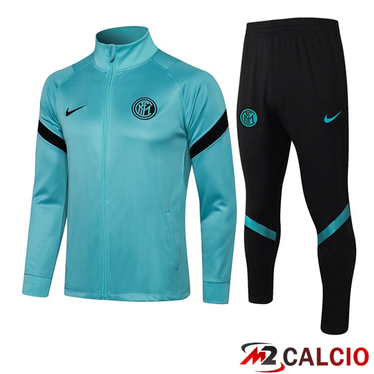Insieme Tuta Calcio - Giacca Inter Milan Blu 2021/2022