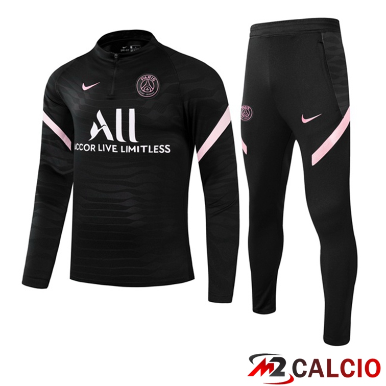 Insieme Tuta Calcio Paris PSG Nero 2021/2022