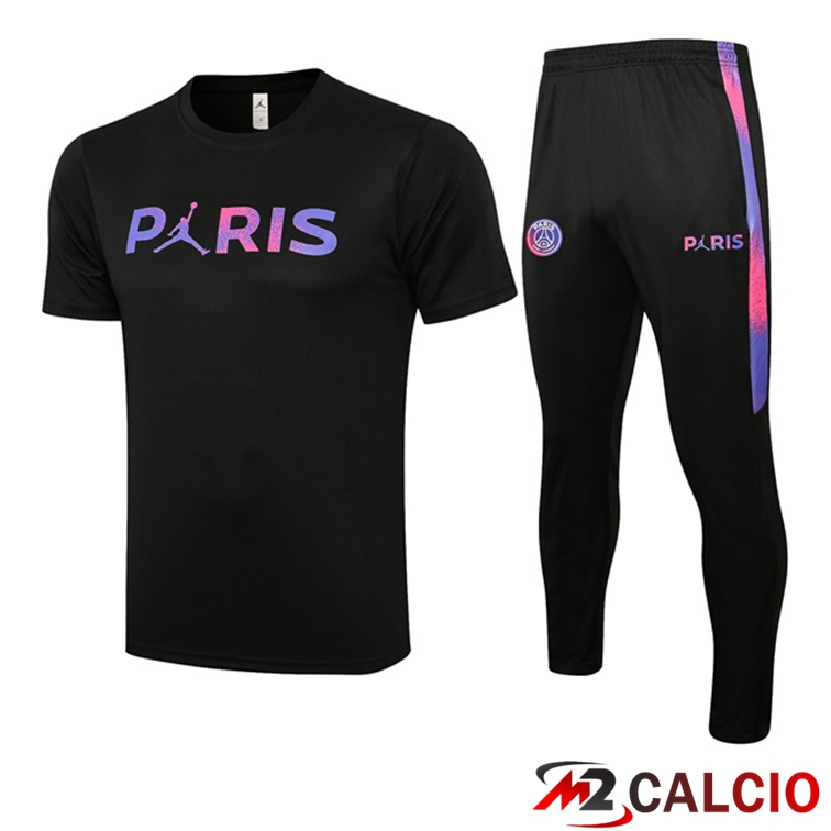 Maglia Allenamento Jordan PSG + Pantaloni Nero 2021/2022