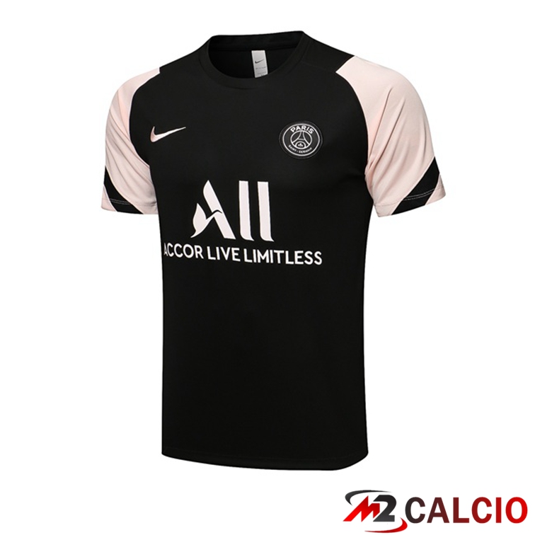 Maglia Allenamento Paris PSG Nero Rosa 2021/2022