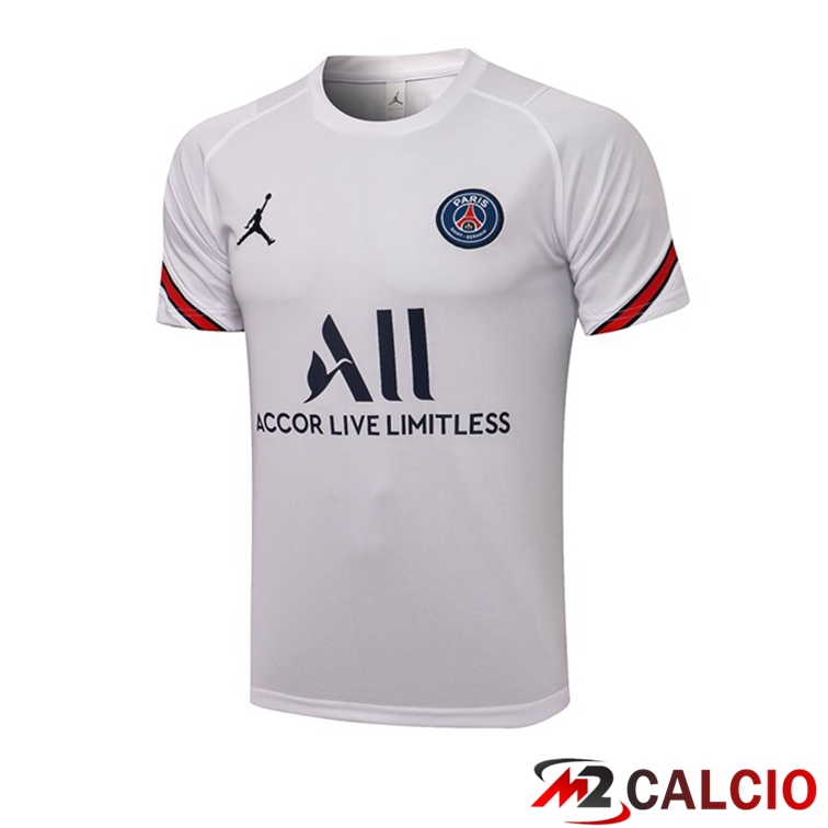 Maglia Allenamento Jordan PSG Bianco 2021/2022