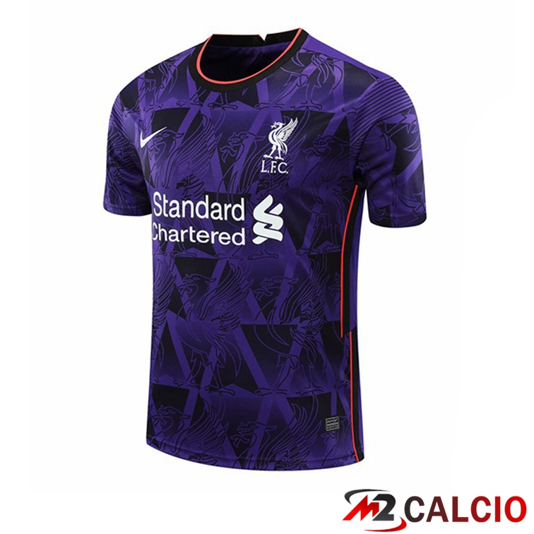 Maglia Allenamento FC Liverpool Viola 2021/2022