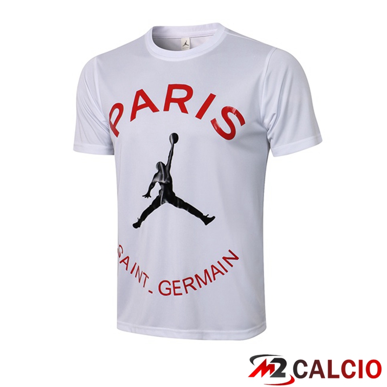 Maglia Allenamento Jordan PSG Bianco 2021/2022