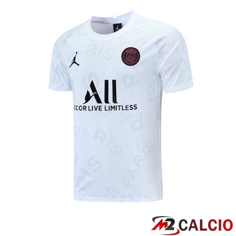 Maglia Allenamento Jordan PSG Bianco 2021/2022