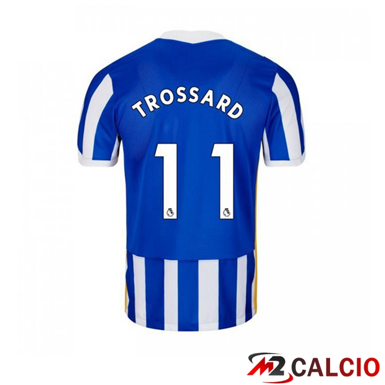Maglia Brentford FC (TROSSARD 11) Prima Blu/Bianco 2021/22