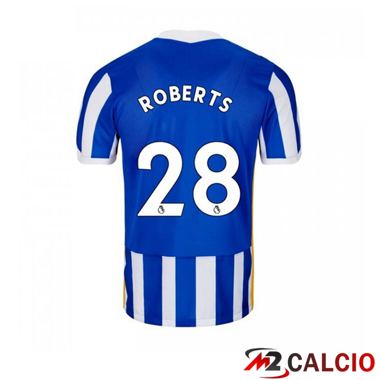 Maglia Brentford FC (ROBERTS 28) Prima Blu/Bianco 2021/22
