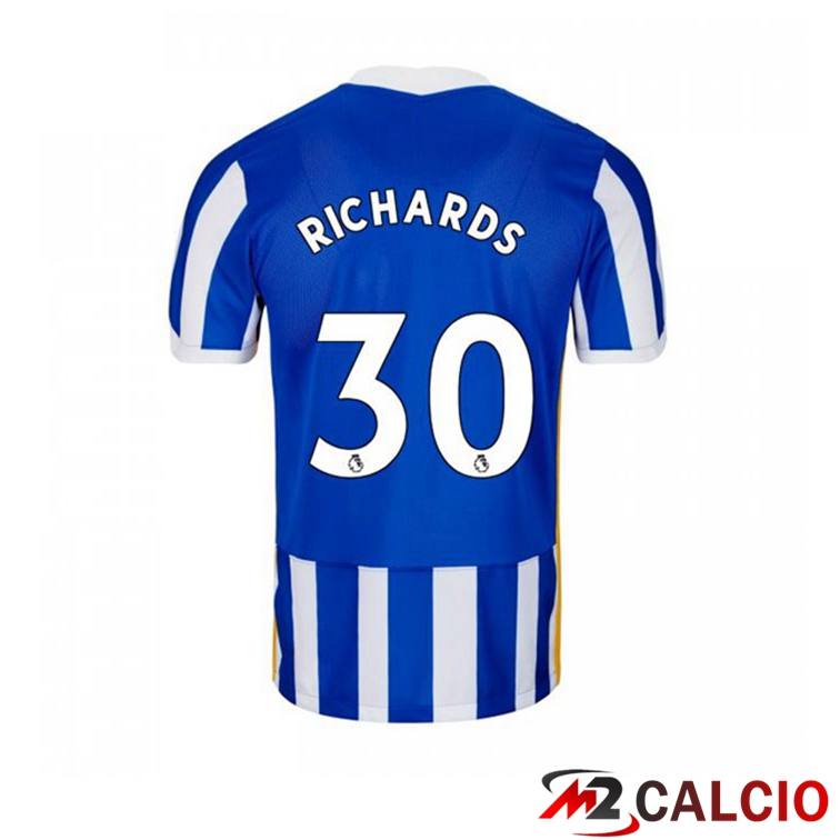Maglia Brentford FC (RICHARDS 30) Prima Blu/Bianco 2021/22