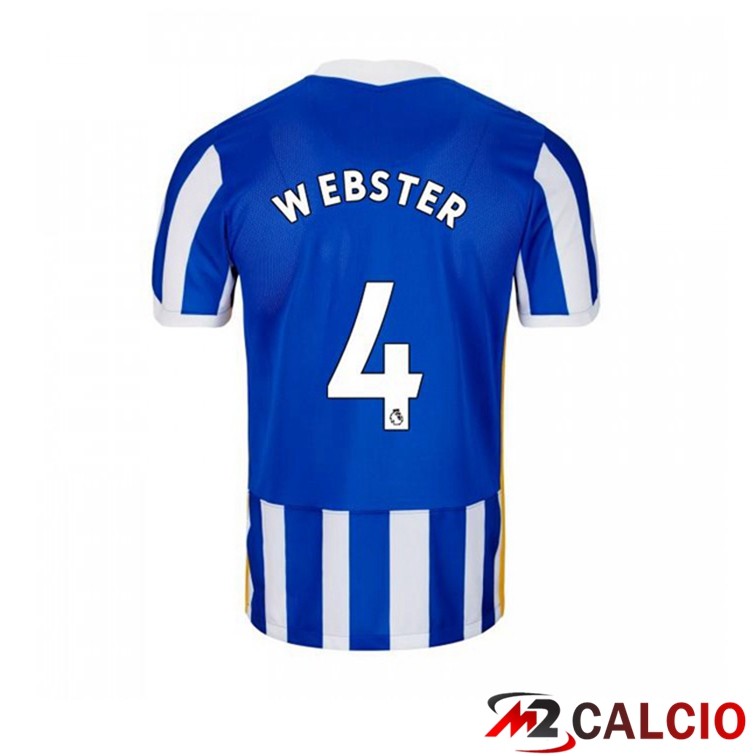 Maglia Brentford FC (WEBSTER 4) Prima Blu/Bianco 2021/22