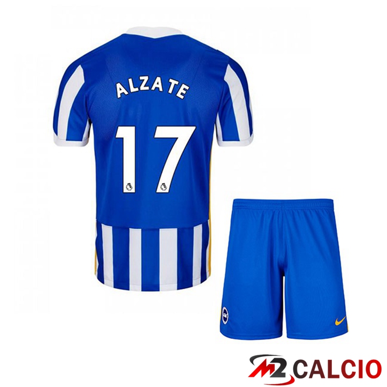 Maglia Brentford FC (ALZATE 17) Bambino Prima Blu/Bianco 2021/22