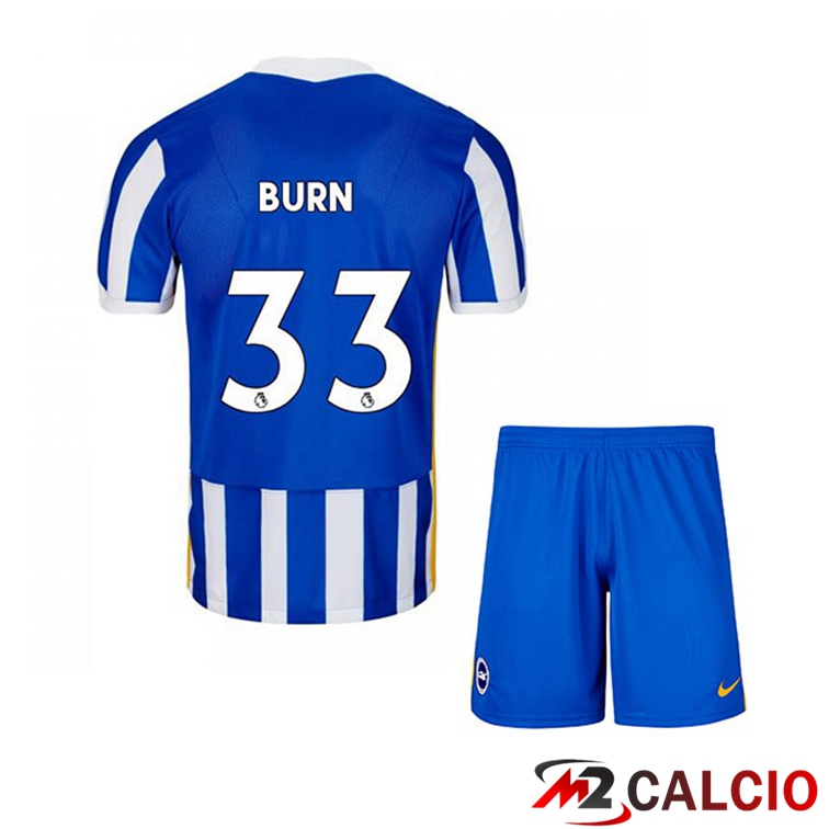 Maglia Brentford FC (BURN 33) Bambino Prima Blu/Bianco 2021/22