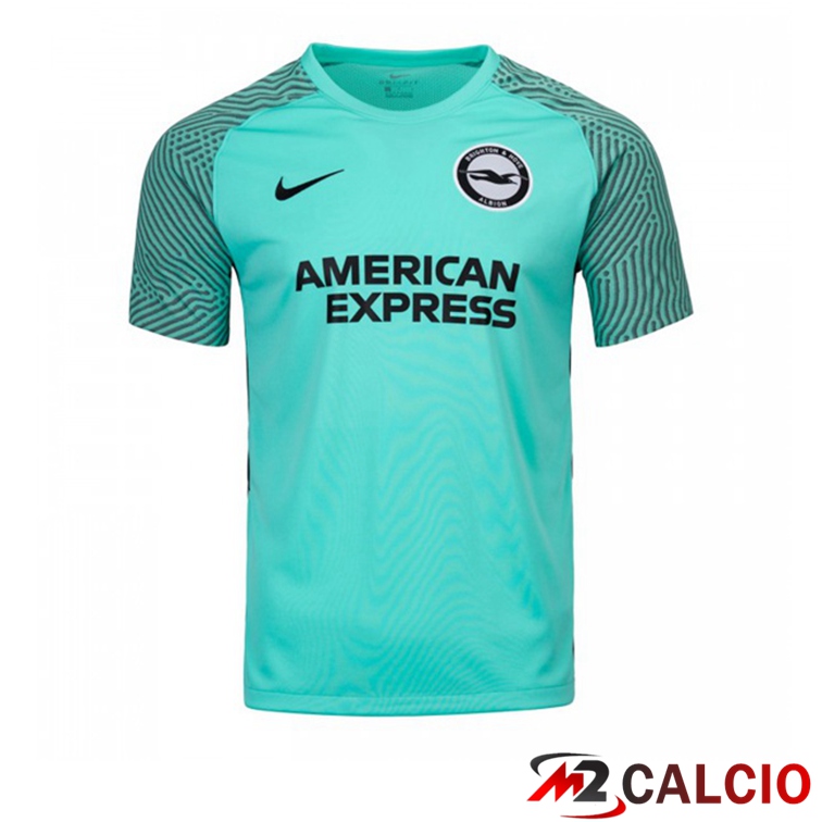 Maglia Brentford FC Seconda Verde 2021/22