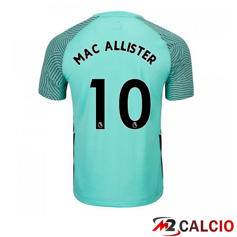 Maglia Brentford FC (MAC ALLISTER 10) Seconda Verde 2021/22