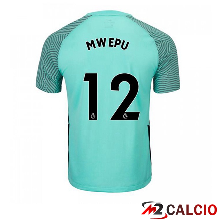Maglia Brentford FC (MWEPU 12) Seconda Verde 2021/22