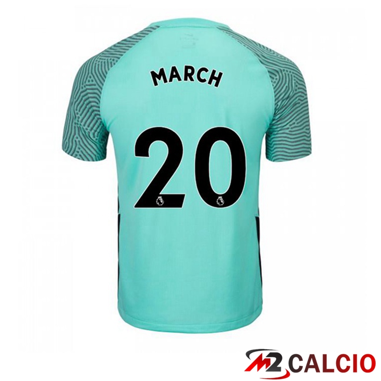 Maglia Brentford FC (MARCH 20) Seconda Verde 2021/22