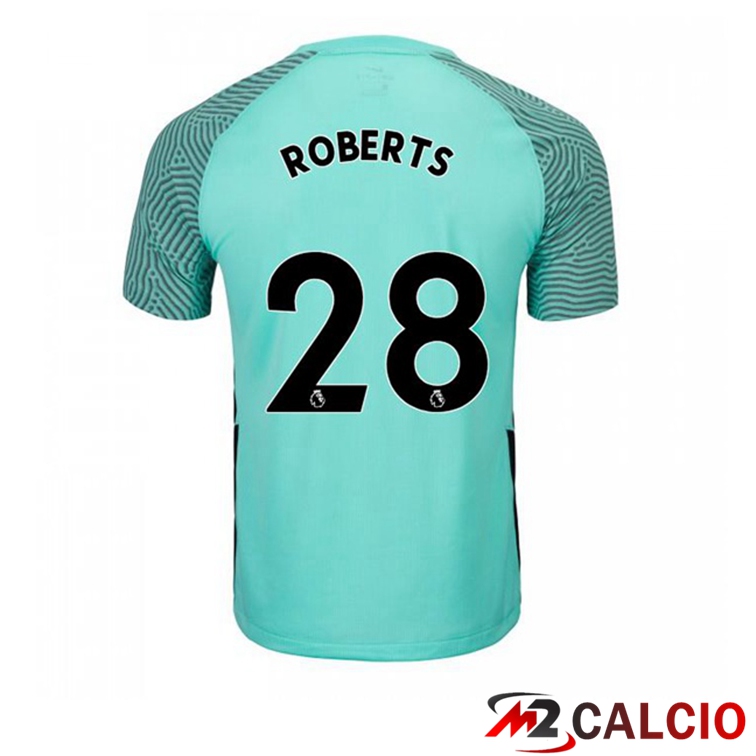 Maglia Brentford FC (ROBERTS 28) Seconda Verde 2021/22