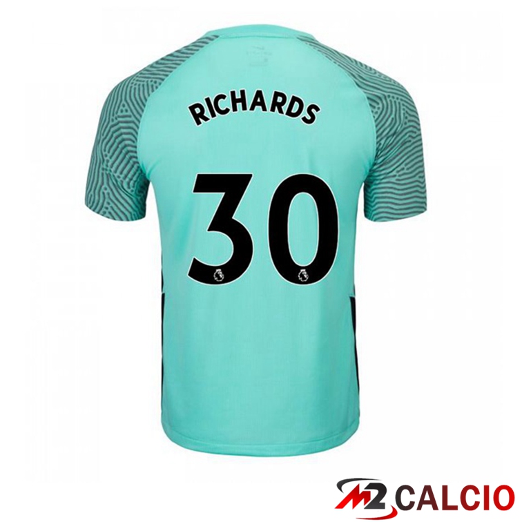 Maglia Brentford FC (RICHARDS 30) Seconda Verde 2021/22