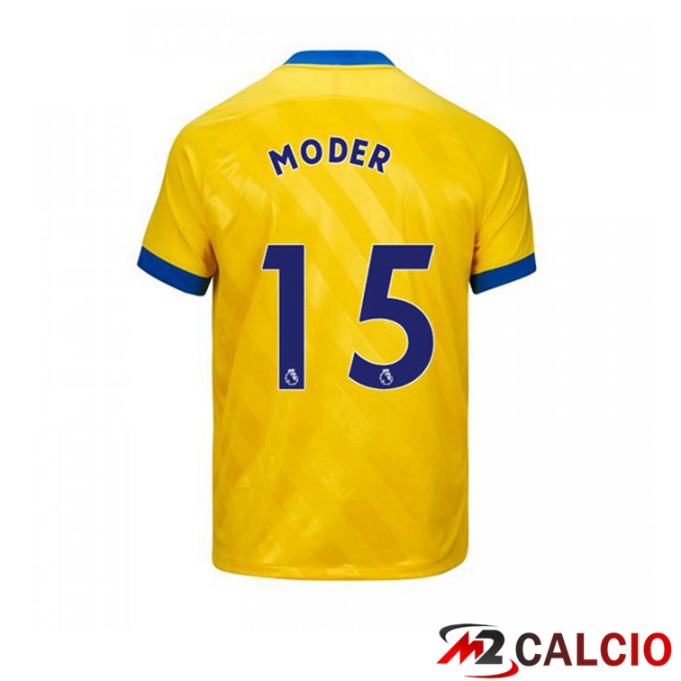 Maglia Brentford FC (MODER 15) Terza Giallo 2021/22
