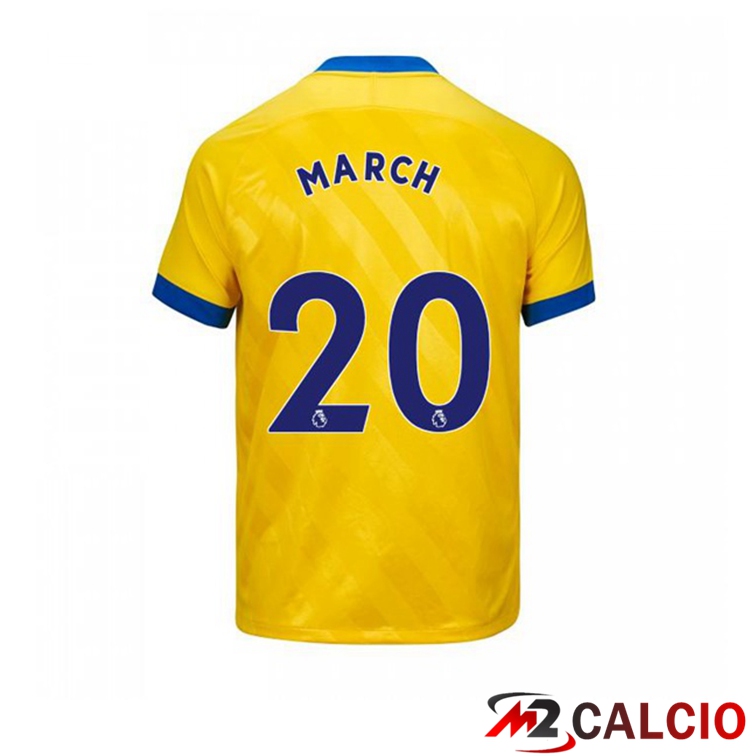 Maglia Brentford FC (MARCH 20) Terza Giallo 2021/22