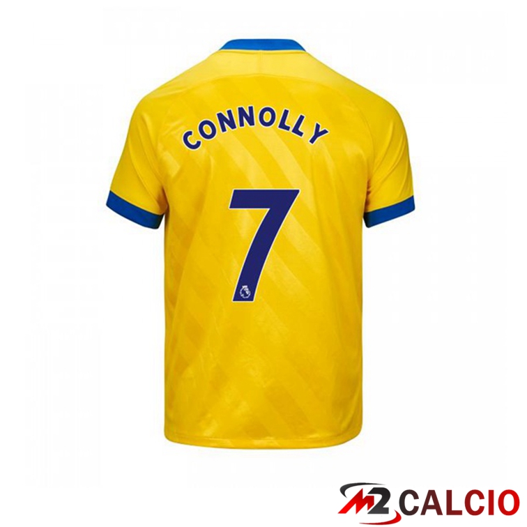 Maglia Brentford FC (CONNOLLY 7) Terza Giallo 2021/22