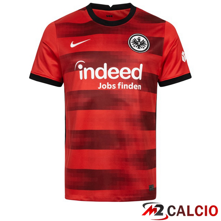 Maglia Eintracht Frankfurt Seconda Rosso 2021/22