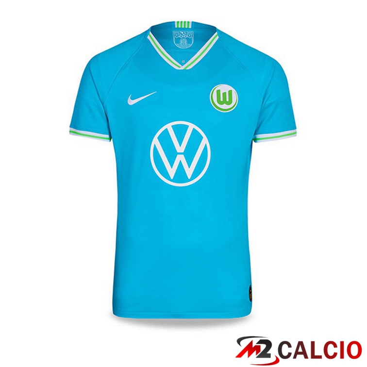 Maglia Vfl Wolfsburg Terza Blu 2021/22