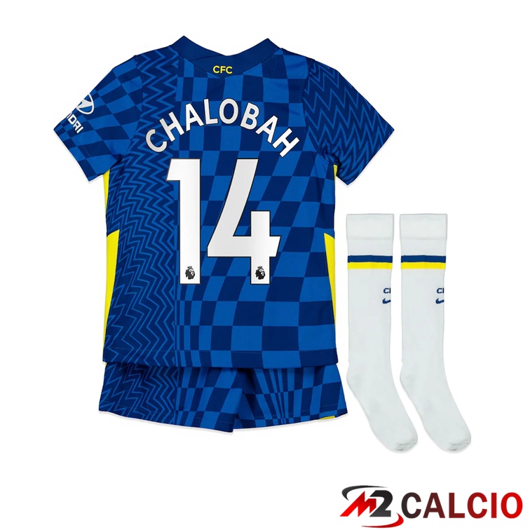 Maglia FC Chelsea (Chalobah 14) Bambino Prima Blu 2021/2022