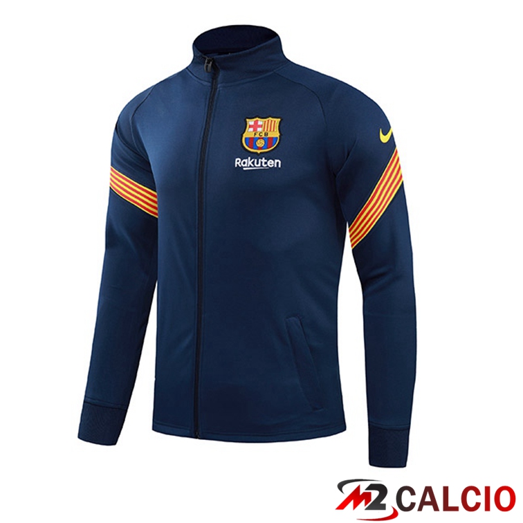 Giacca Calcio FC Barcellona Blu Reale 2021/2022