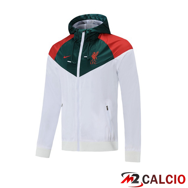 Giacca A Vento FC Liverpool Bianco 2021/2022